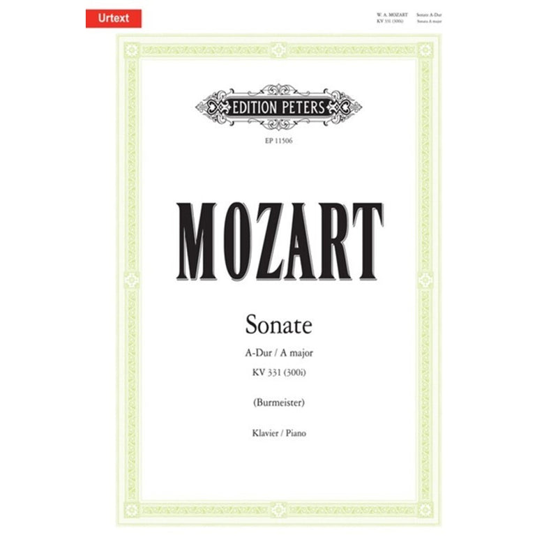 Mozart Piano Sonata A Major K331