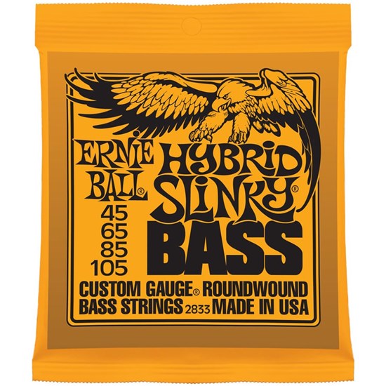 Ernie Ball 2833 Hybrid Slinky Bass Strings 45-105