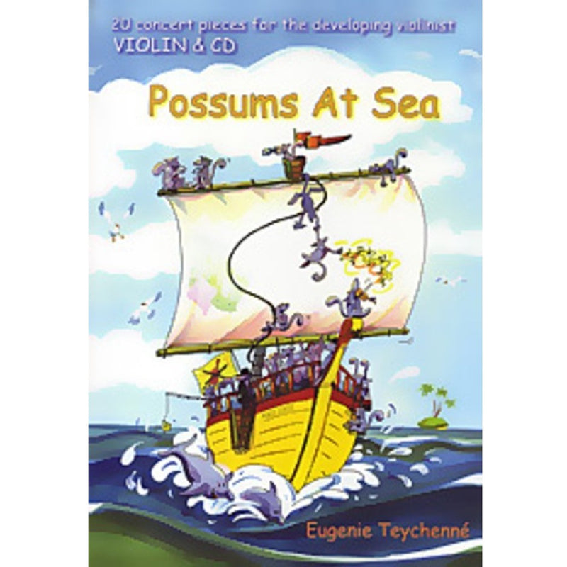 Possums at Sea Violin w/ CD by Eugenie Teychenne