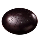 Opus Percussion 12" Metal 11-Note Standard Carves Style Tongue Drum in Chestnut