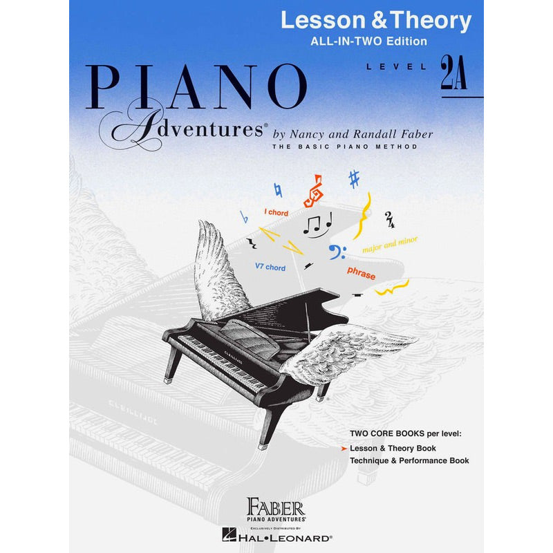 Piano Adventures All-In-Two Level 2A - Lesson and Theory Book