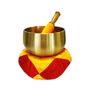 Maxtone 4" Brass Meditation / Singing Bowl with Striker & Cushion