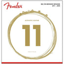 Fender 70CL 80/20 Bronze Acoustic Guitar Strings - Custom Light, 11-52