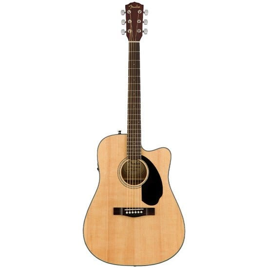 Fender CD-60SCE Acoustic Guitar w/ Cutaway & Pickup - Natural
