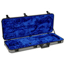 Fender Deluxe Moulded Strat/Tele Case - Silver Blue