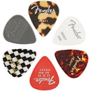 Fender 351 Material Medley Guitar Picks 6-Pack - Heavy