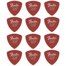 Fender Dura-Tone Delrin Pick 346 Shape Fiesta Red 12-Pack (.96)