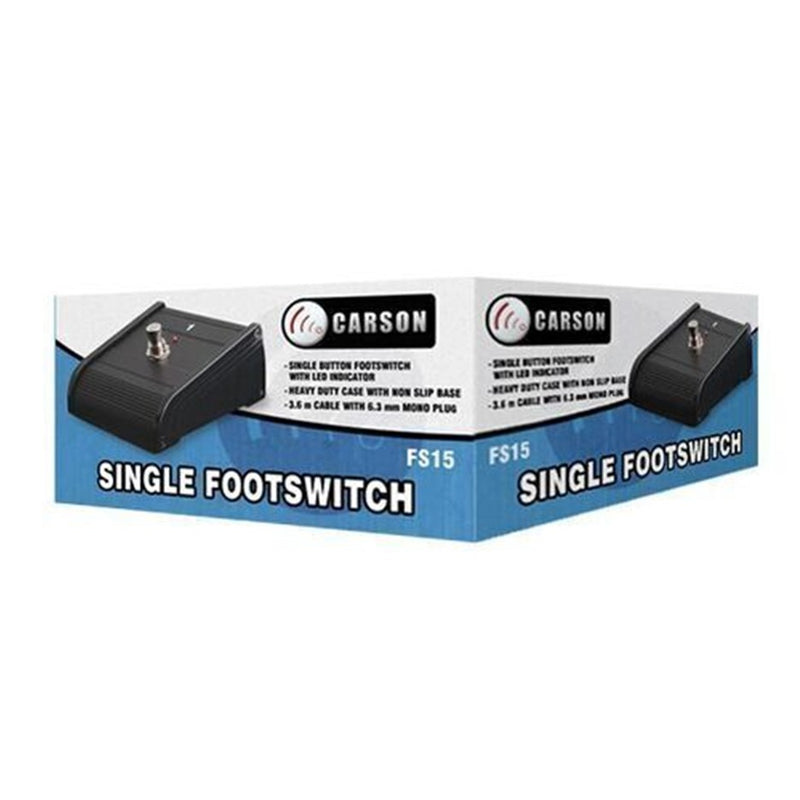 Carson FS15 Single Footswitch
