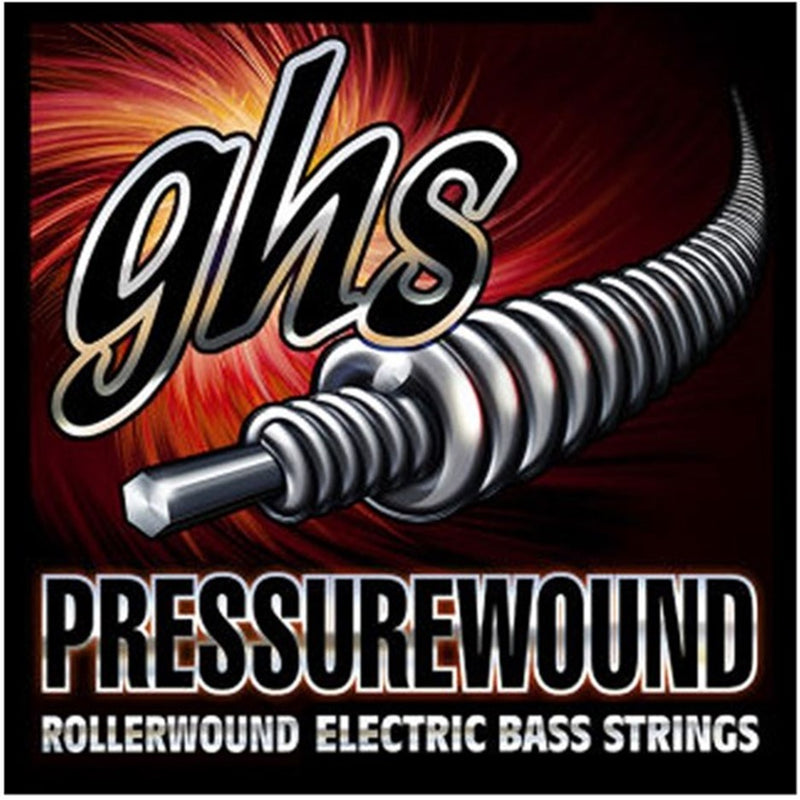GHS ML7200 Pressurewound Bass Strings - Medium (44-102)