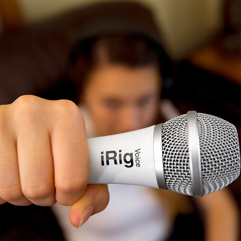 IK Multimedia iRig Voice White Microphone