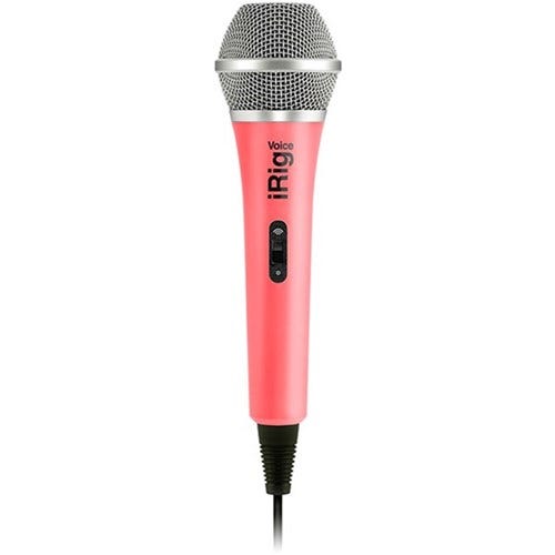 IK Multimedia iRig Voice Microphone - Pink
