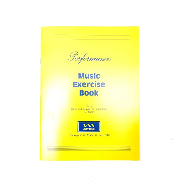 Performance Music Exercise Book