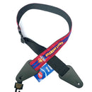 Colonial Leather AFL Guitar Strap - Brisbane Lions