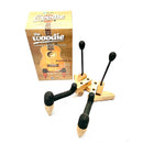 Fretz 'Woodie 4' Wooden Folding Ukulele & Violin Stand (Natural Stain)