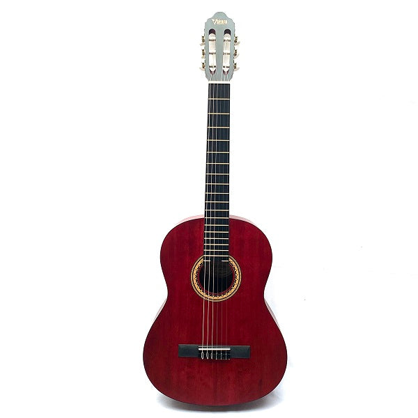 Valencia VC204TWR 4/4 Size Classical Guitar in Transparent Wine Red