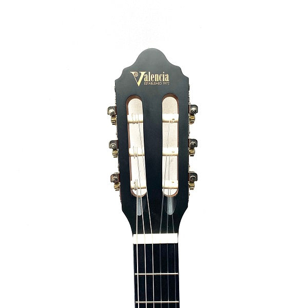 Valencia VC204H "Hybrid" 4/4 Size Classical Guitar