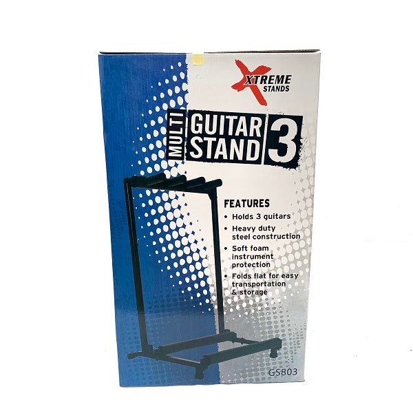 Xtreme GS803 Multi Guitar Stand - For 3 Guitars