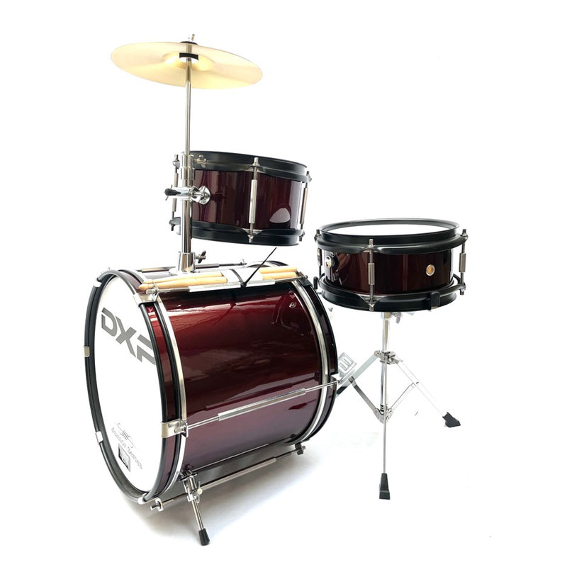 DXP 3-Piece Junior Drum Kit - Wine Red