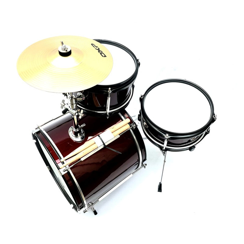 DXP 3-Piece Junior Drum Kit - Wine Red