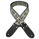 DSL JAC20-GOK Jacquard Weaving Guitar Strap 2"  (Vegan)