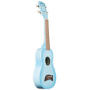 Makala MK-SD Soprano Dolphin Ukulele - Light Blue Burst