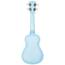 Makala MK-SD Soprano Dolphin Ukulele - Light Blue Burst