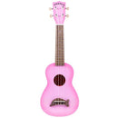 Makala MK-SD Soprano Dolphin Ukulele - Pink Burst