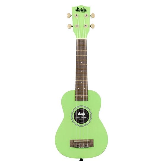 Kala Ukadelic  Soprano Ukulele w/bag - Grasshopper