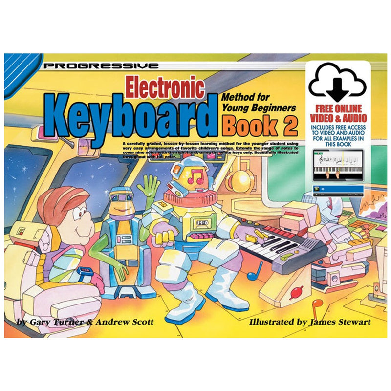 Progressive Electronic Keyboard Book 2 For Young Beginners