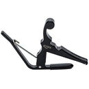 Kyser KBMBA Quick-Change Capo for Banjo, Mandolin, and Ukulele (Black)