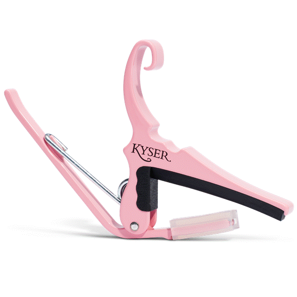 Kyser KG6 Quick Change Capo for Acoustic or Electric Guitar - Pink