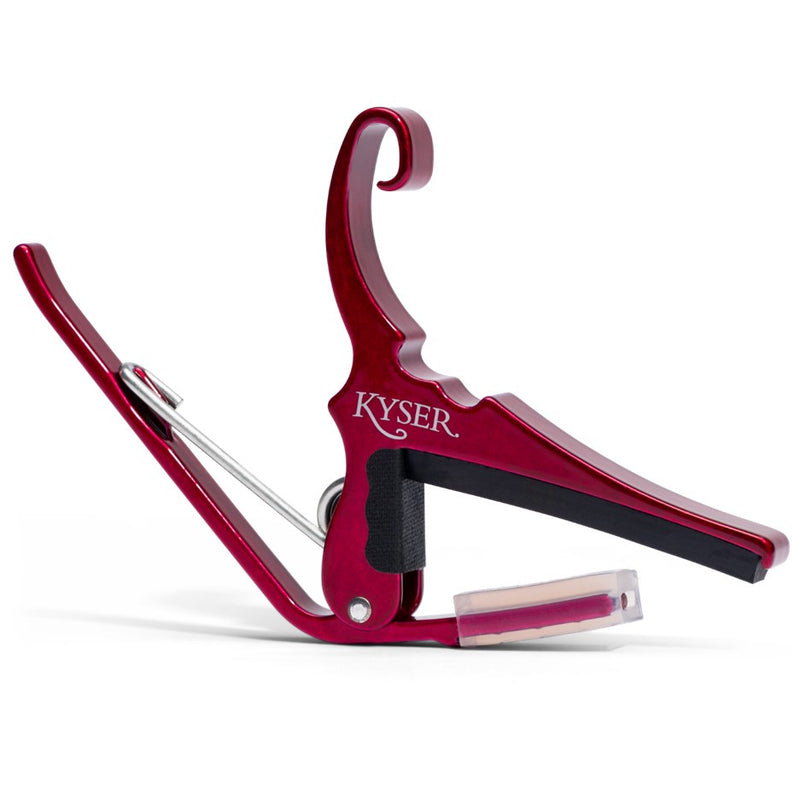 Kyser KG6 Quick Change Capo for Acoustic or Electric Guitar - Red
