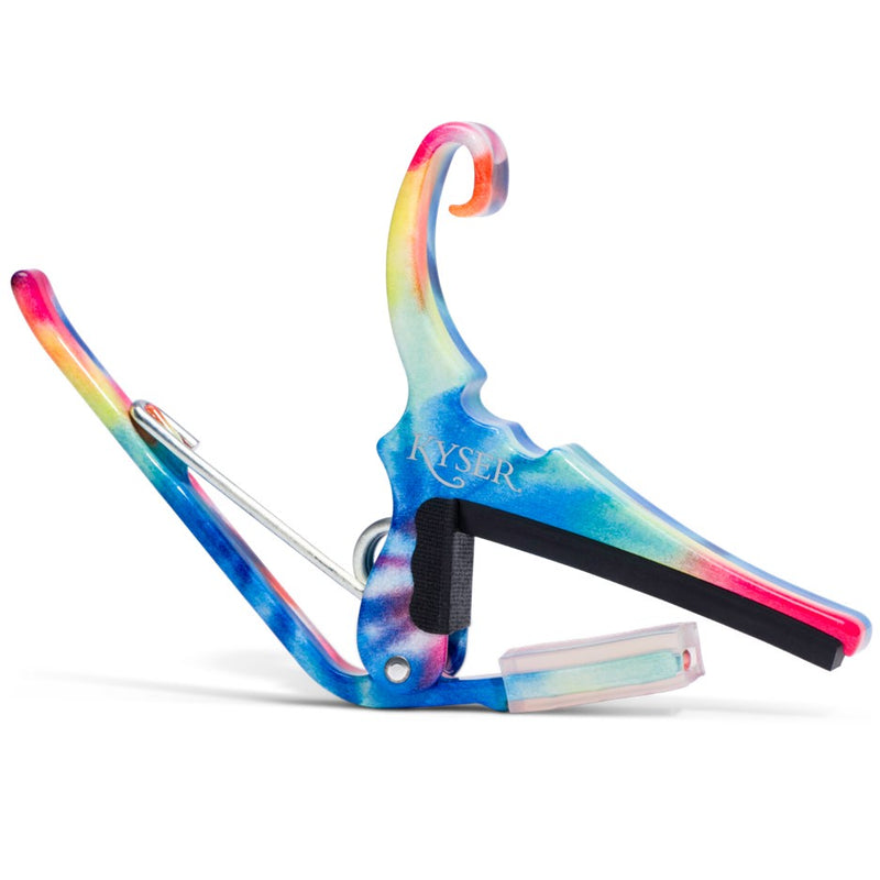 Kyser KG6 Quick Change Capo for Acoustic or Electric Guitar - Tie Dye