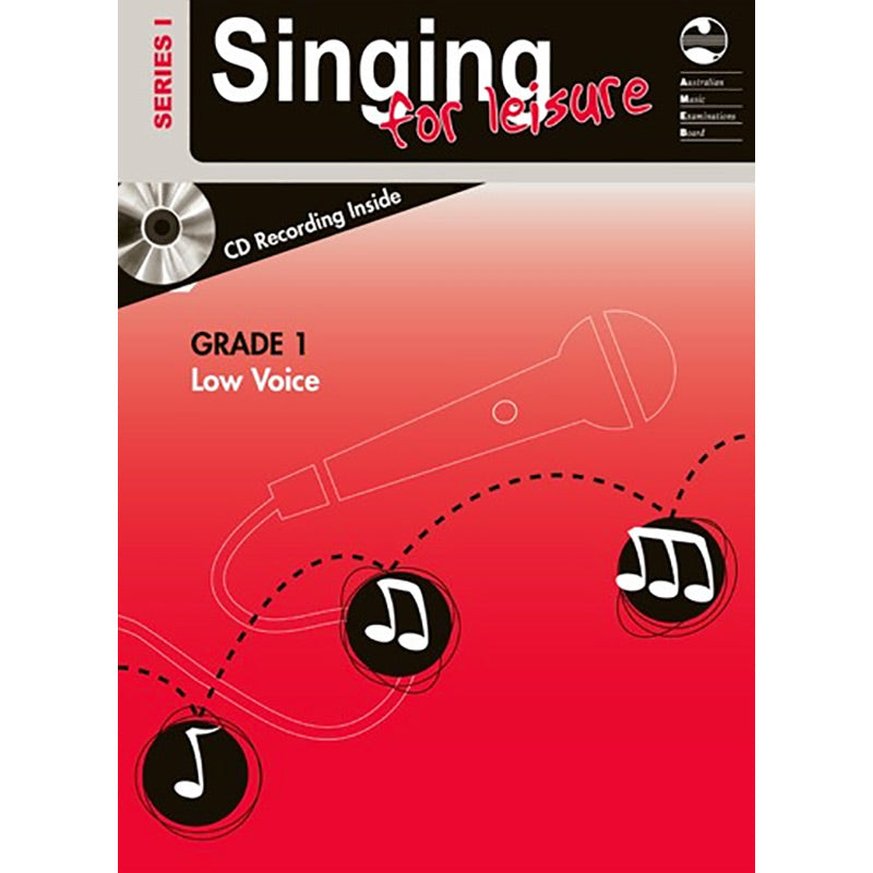 AMEB Singing for Leisure Series 1 Grade 1 - Low Voice