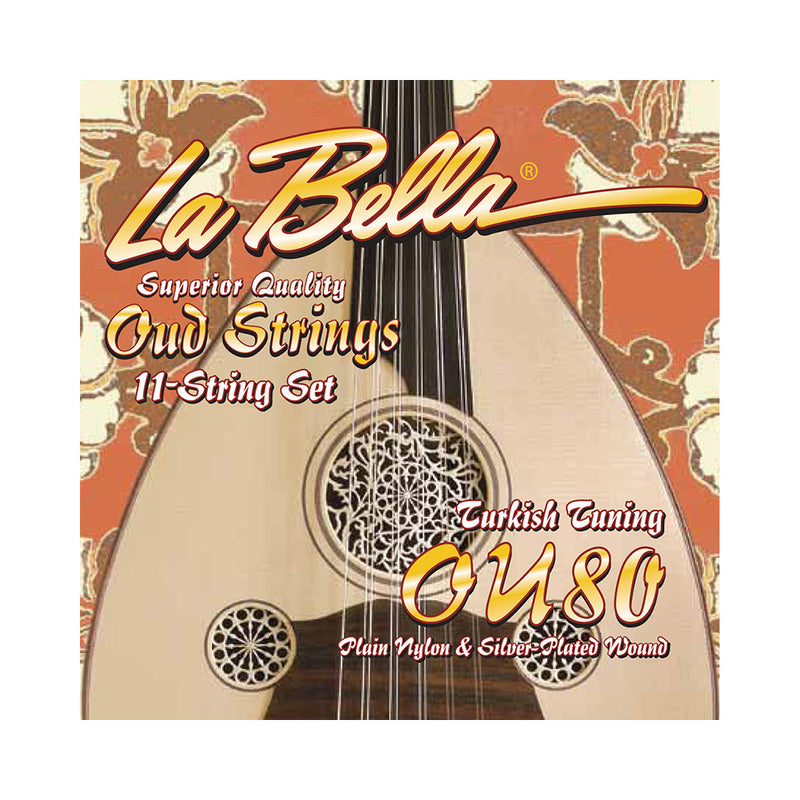 La Bella OU80-B Turkish Oud Strings 11 String Set