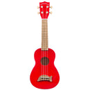 Makala MK-SD Soprano Dolphin Ukulele - Candy Apple Red