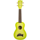 Makala MK-SD Soprano Dolphin Ukulele Green Burst