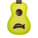 Makala MK-SD Soprano Dolphin Ukulele Green Burst