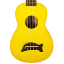 Makala MK-SD Soprano Dolphin Ukulele - Yellow Burst