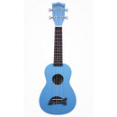 Makala MK-SD Soprano Dolphin Ukulele - Solid Light Blue Gloss