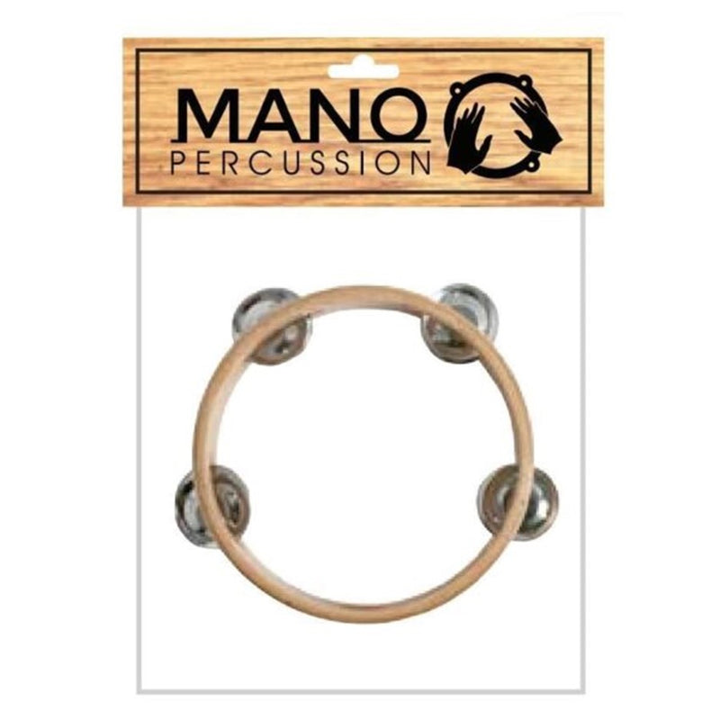 Mano Percussion ED610 6" Headless Tambourine - Natural
