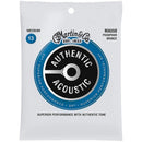 Martin MA550 Authentic SP Medium 92/8 Phosphor Bronze Acoustic Guitar Strings 13-56