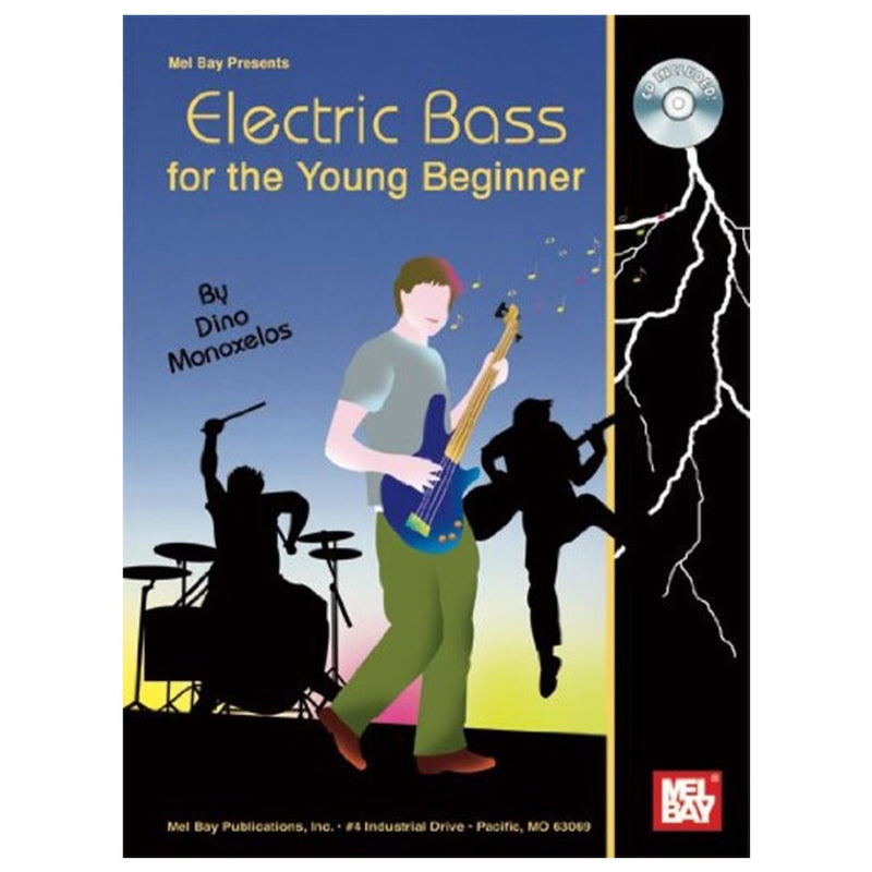 Electric Bass for the Young Beginner by Dino Monoxelos w/CD