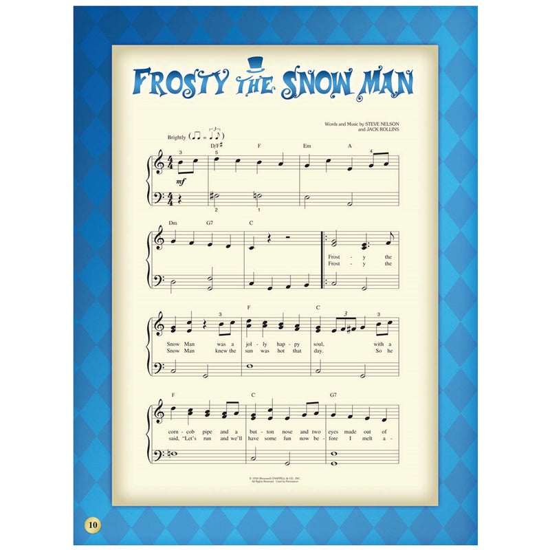 My First Christmas Song Book - Easy Piano