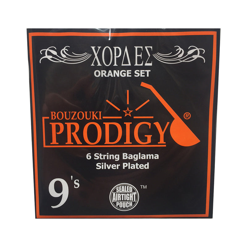 Prodigy Orange 6 String Baglama Strings