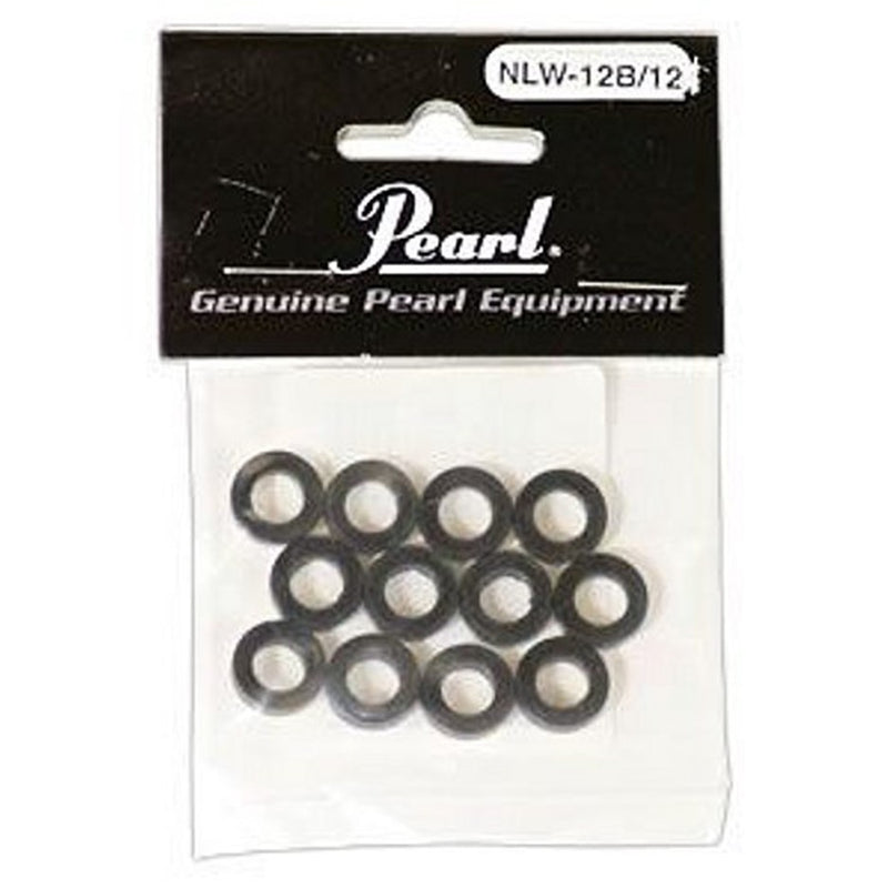 Pearl NLW-12B/12 Black Nylon Washer - Pack of 12