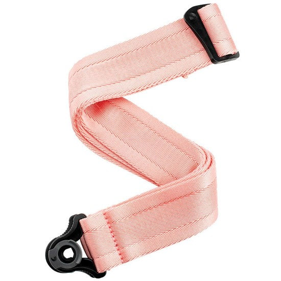 *Promo* D'Addario Auto Lock Nylon Guitar Strap - New Rose