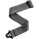 D'Addario Auto Lock Nylon Guitar Strap - Metal Grey