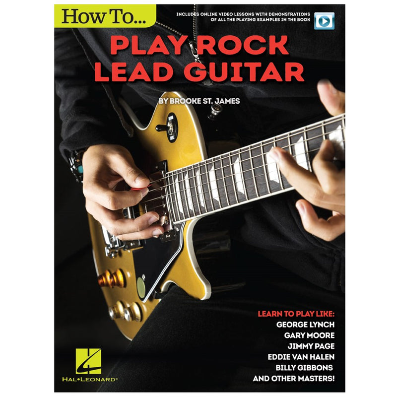 How to Play Rock Lead Guitar inc. online video lessons
