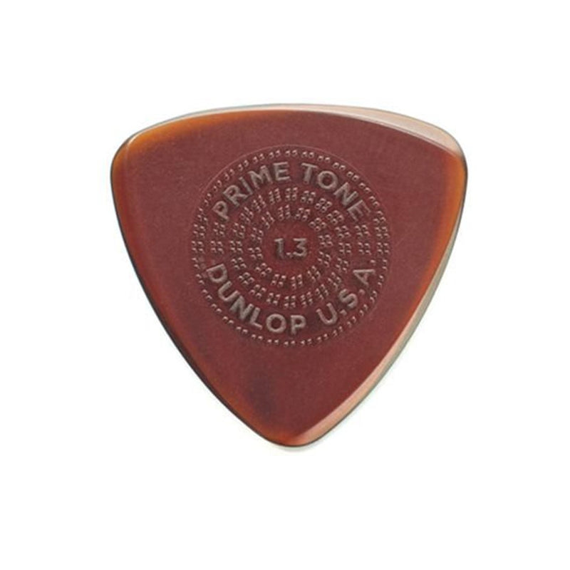 Dunlop Primetone Sculpted Plectra 1.3mm - Small Triangle w/Grip (3 Pack)